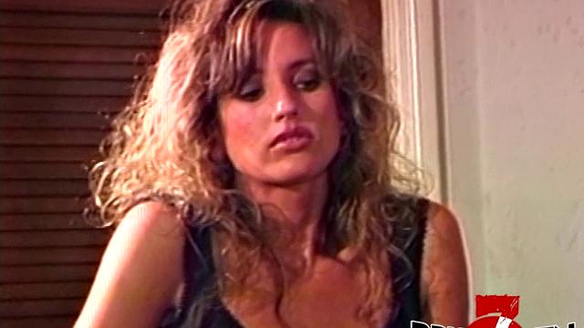 S*** loving dyke having wild electric sex in threesome