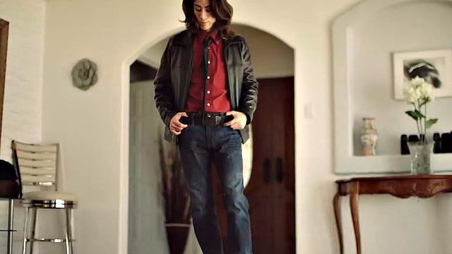 Cockriding busty babe fucked in wet pussy