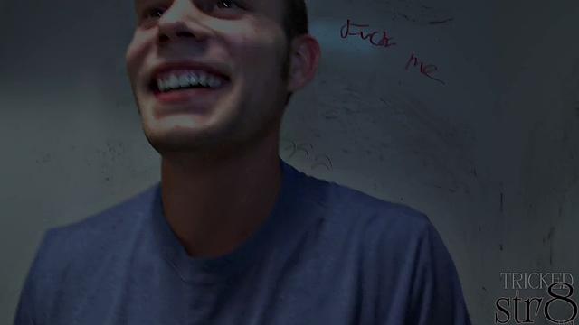 Naughty straight guy sucked in gloryhole