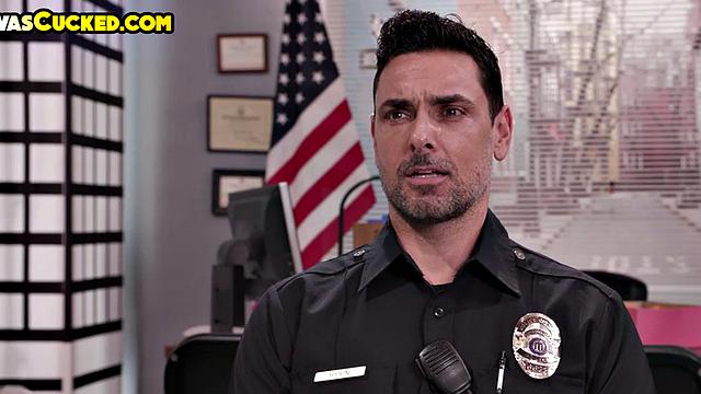 Cheating wife analpounding gangbanged by policemen