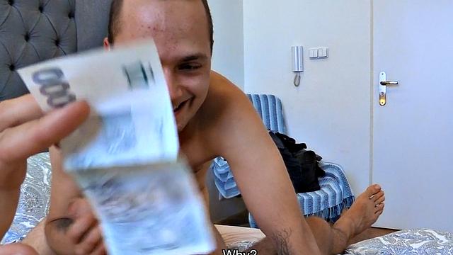 Euro stud picked up and pounded in POV for money