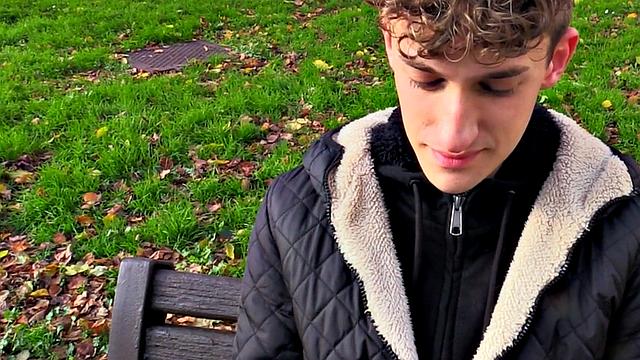 Euro twink picked up and POV nailed by cumming guy