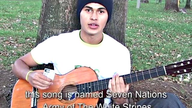 Real Hispanic twink wanks at home in solo action