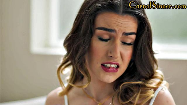 Naughty 21yo babe eaten by her BF