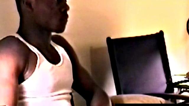 Straight black jock gets his cock blown by DILF