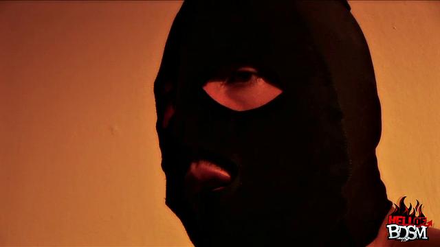 Submissive blonde sucking dick