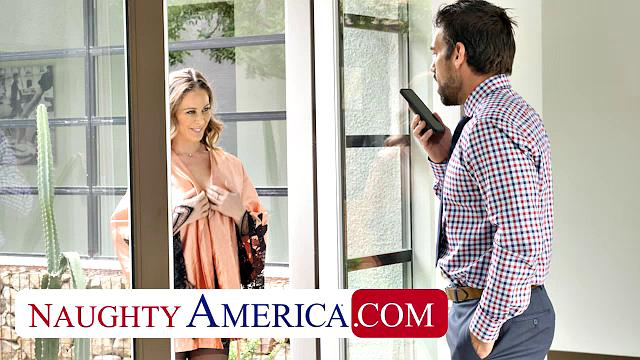 Cherie DeVille delivery at Johnny's front door