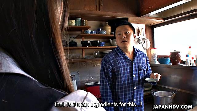 Teeny Ai Uehara gives a nice blowjob