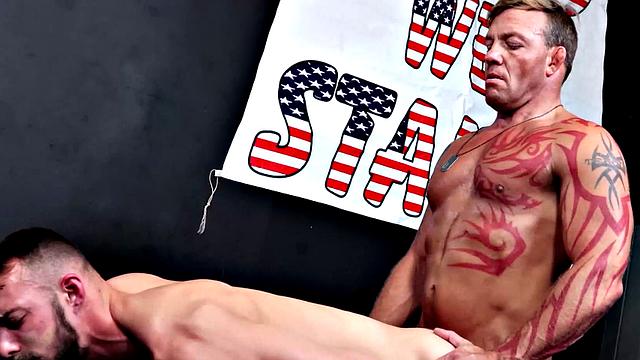 FamilyCreep - Hunk Stepuncle Fills Stepnephew's Hairy Ass With Cock