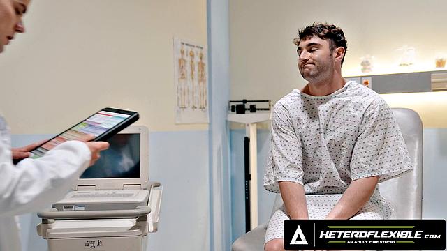 HETEROFLEXIBLE - Pervert Doctor Dakota Payne Tricks Michael Boston's Anal Checkup - FULL SCENE