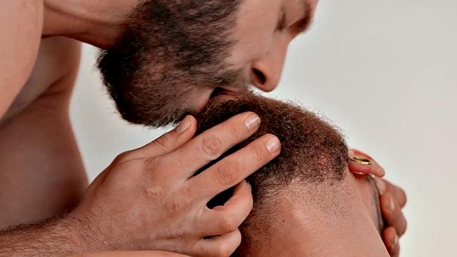 Str8 dude smashed by big white dick in asshole