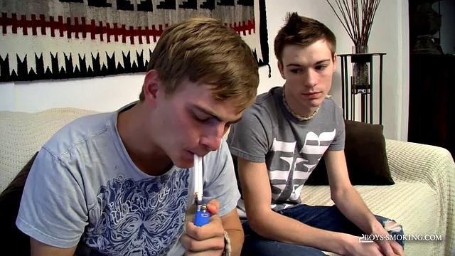 Noah & Ash Share a Smoke and a Fuck