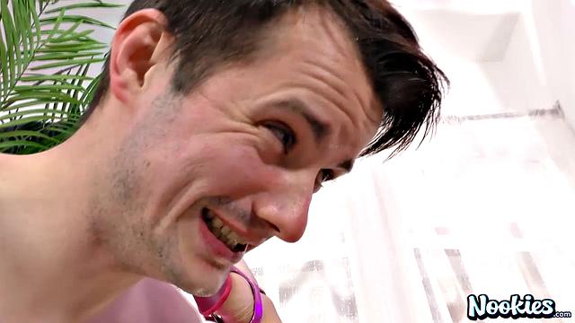 Pizza Surprise Turns to Anal - Tina Tolley