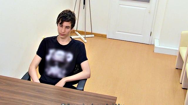 Skinny twink rides for money in POV