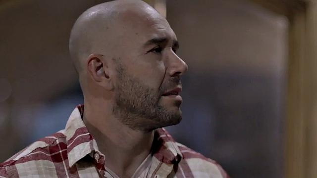 Masked blonde in sensual cosplay