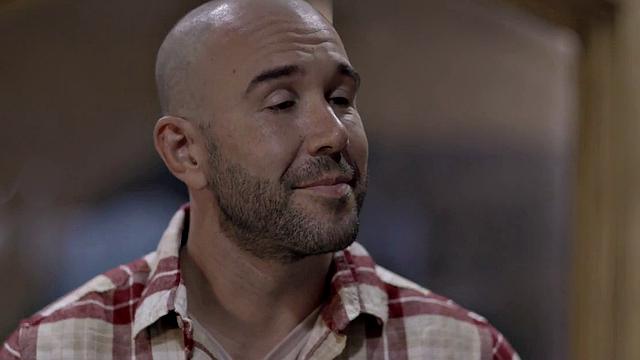 Masked blonde in sensual cosplay