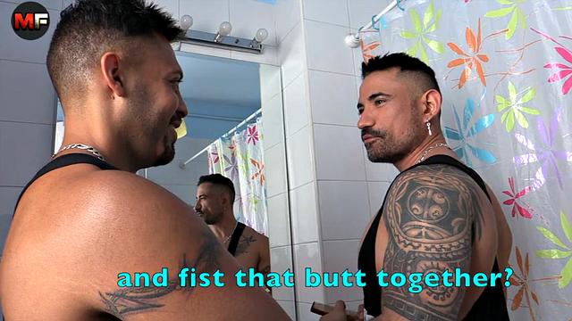 Viktor Rom in a rough fisting scene. - Vicious XXX (part 3)