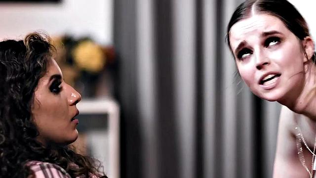 Big-titted nympho MILF fucked by stepson doggystyle