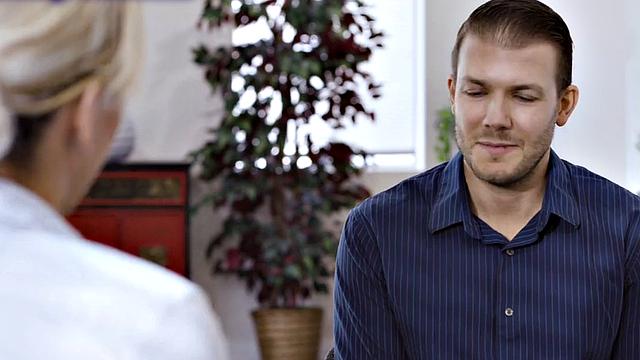 Tattooed MILF penetrated by big dick in wet pussy hole