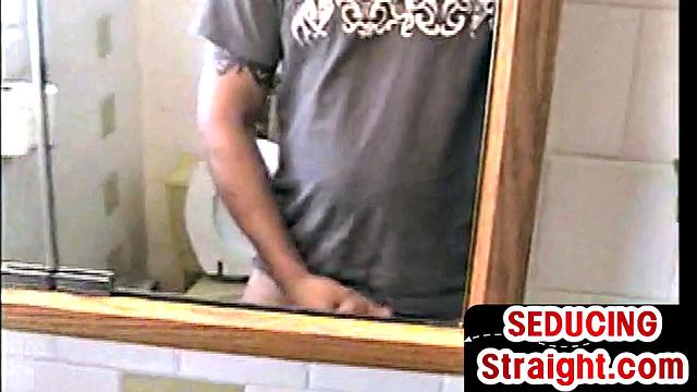 POV vintage 1st time sucked and stroked by gay