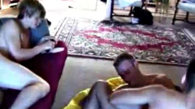 Cameron walks in on Jordan and Ricky jacking off in the bathroom. The horny boy is quickly serviced and drops the old magazine he was taking a look at. Deep kissing, dick sucking, ass licking, fucking, dildo play follow.