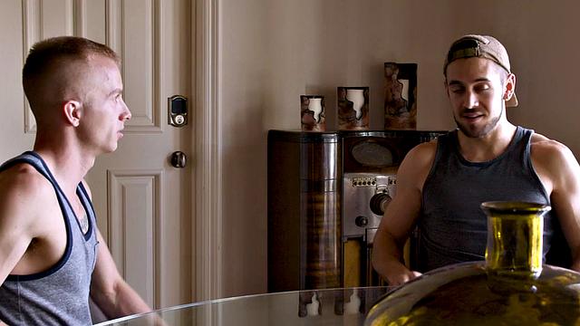 Cocksucked otter barebacks athletic stepbro for a cumshot