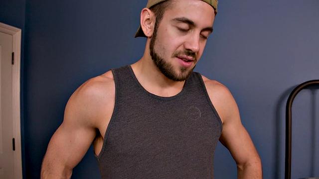 Cocksucked otter barebacks athletic stepbro for a cumshot