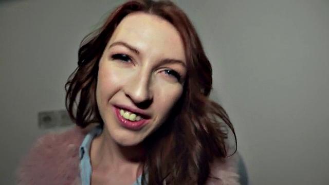 Picked up babe sucks dick like lollipop before doggystyle