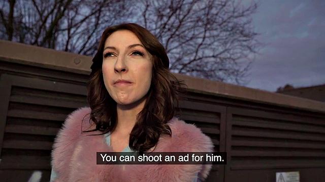 Picked up babe sucks dick like lollipop before doggystyle