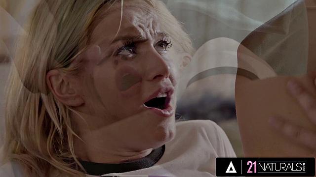 21 NATURALS - Beautiful Blonde Cherry Kiss Has A Hot Double Penetration Planned With Two Studs