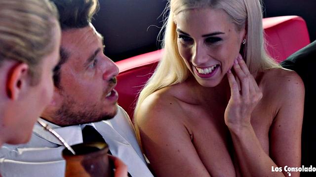 Sicilia & Nesty in Crazy 4some Fun: Two Hungarian babes with small tits get fucked and pierced!