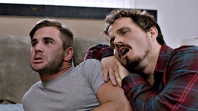 ADULT TIME - Take Some Stress Off! Anna de Ville Fills Her Ass With Two Cocks! ANAL POUNDING