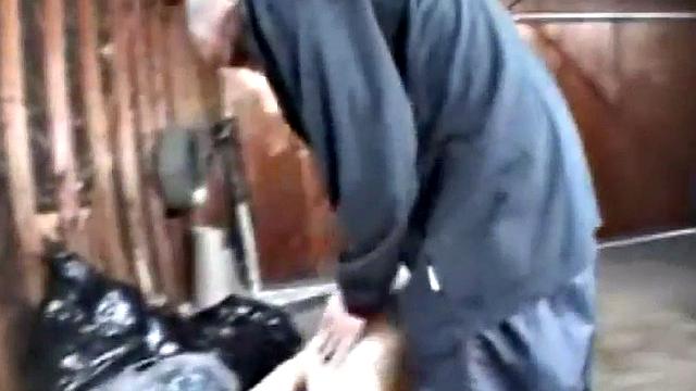 Dirty slut pounded in ass