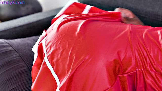 Cheerleader Femboi Imdulges In Interracial Fuck