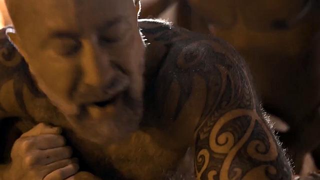 Taboo IR DILF barebacked by black stepson stud