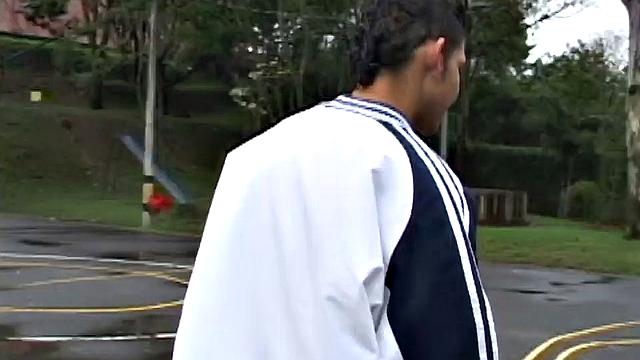 After shooting hoops, Anderson invites Tulio to his room for sex. There, he's quick to get the boy naked and in his arms. Tulio goes down on Anderson, and these skinny Latin twinks enjoy a long oral exchange.