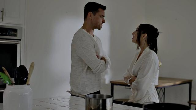 Petite babe doggystyled by lover