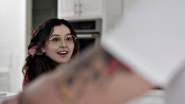 Petite babe doggystyled by lover