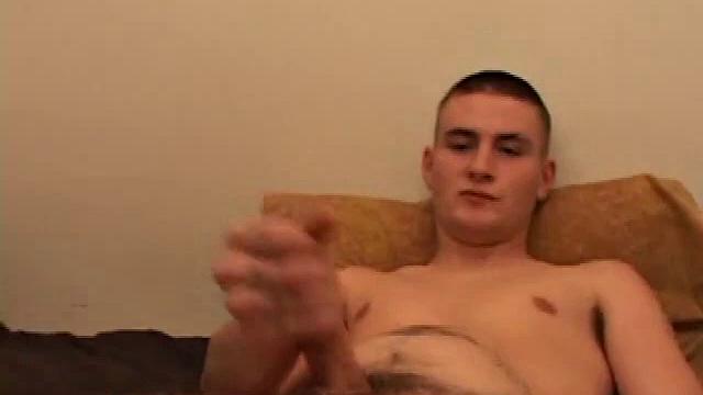 Always up for a challenge, Rick Waters and his cock rise to the occasion and bring everything to full attention. Rick strokes his stiff meat and does his best to bring his member close to his face.