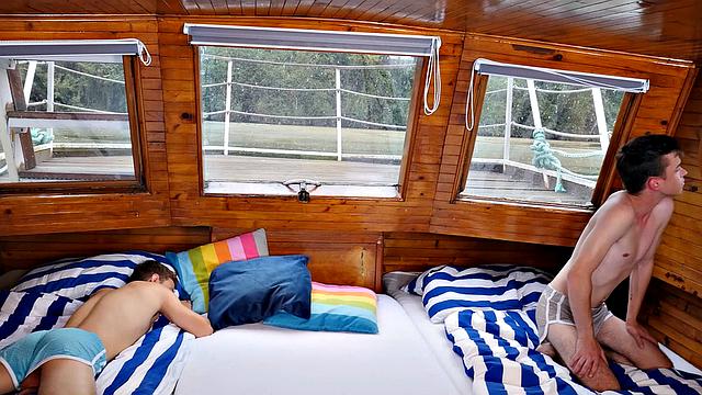 Ass Fucking Houseboat Party Fun