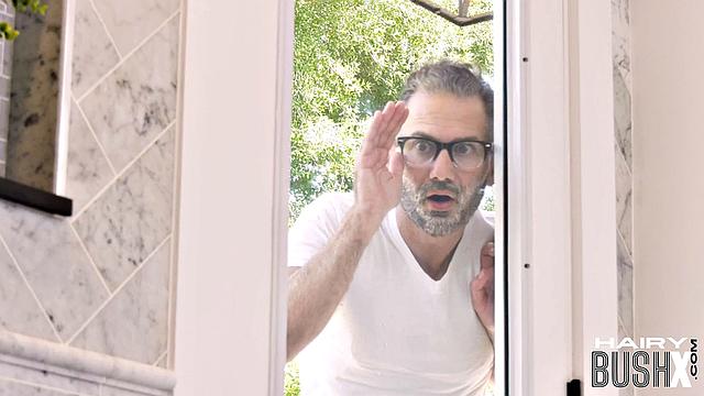 Hairy MILF pussyfucked until orgasm