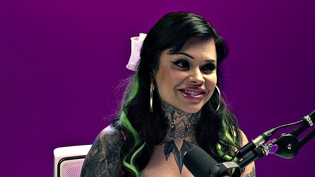 UP CLOSE - How Women Orgasm With Busty Tattooed Babe Karen! INTENSE HITACHI ORGASM! FULL SCENE