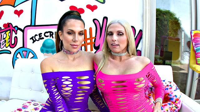 Jaclyn And Christie Are Ready For Action