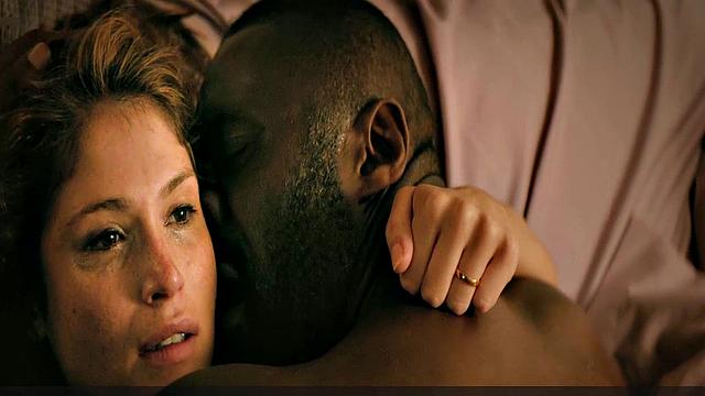 Watch Gemma Arterton strip down to her bra and panties in the bedroom