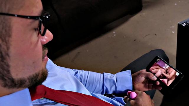 Straight office cosplayer ravaged by coworker