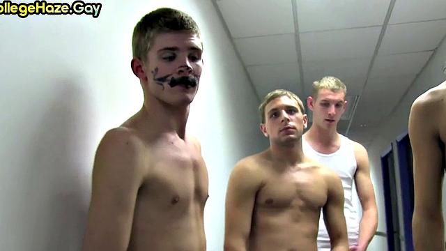 Real college studs 4way assfucked for fraternity