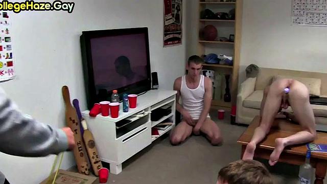 Real college studs 4way assfucked for fraternity