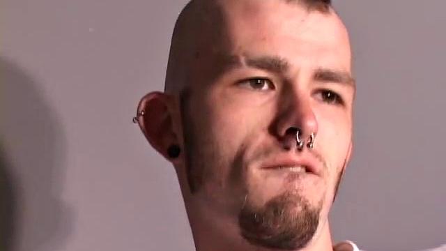 As soon as Nick Stevens gets undressed, he grabs some lube and starts to work on his swelling cock. It doesn't take too much stroking before Nick coaxes out a huge messy cum load.