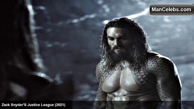 Jason Momoa exposes his ripped abs and smooth muscular chest