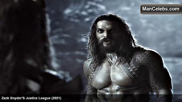 Jason Momoa exposes his ripped abs and smooth muscular chest
